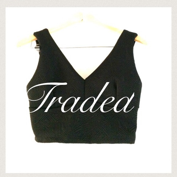 🌻TRADED🌻 Forever 21 Quilt Crop Top