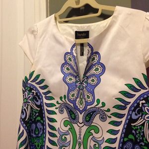 Laundry shift dress. Super cute, but short!