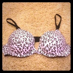 For yengkeepop VS Push-Up Leopard print bra