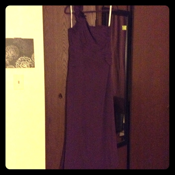 Purple bridesmaid dress - Picture 1 of 4