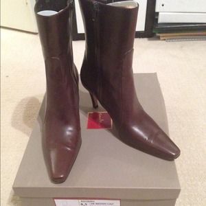 Cole Haan Dark Brown Boots