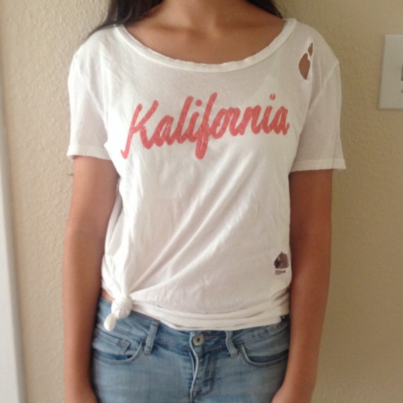 Kendall & Kylie collection kalifornia t-shrt