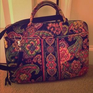 Vera Bradley Large Laptop Case with Strap