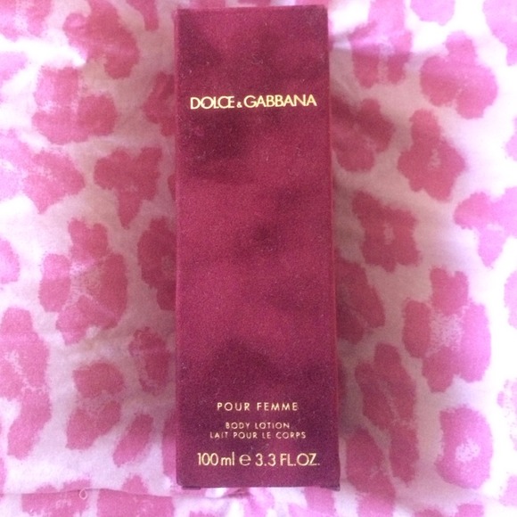 NEW AUTHENTIC DOLCE & GABBANA BODY LOTION