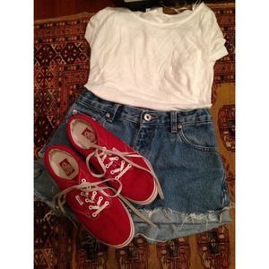 Red Vans-NEED TO SELL ASAP