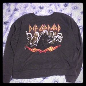 Def leppard pullover jacket