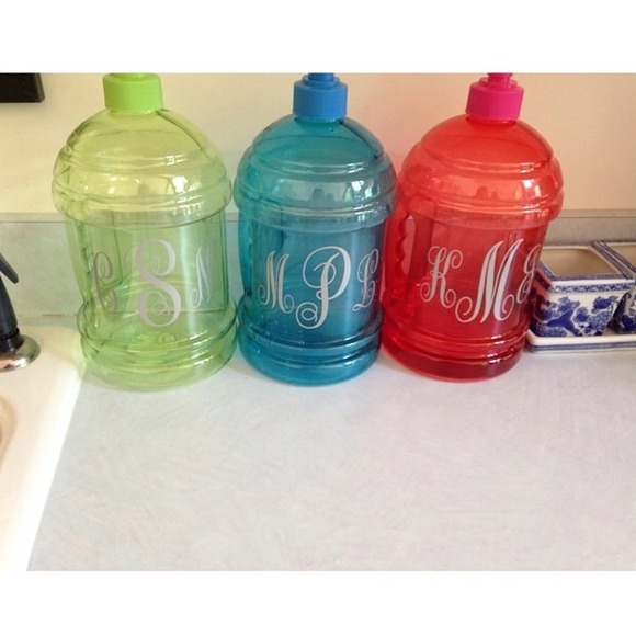 Monogrammed Water Bottle