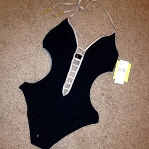 Black monokini by "R Collection"