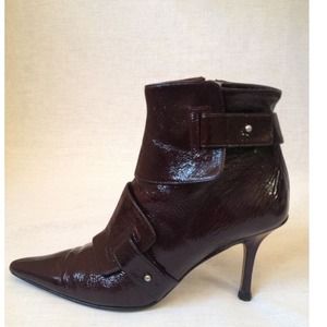 Jimmy Choo Patent Booties