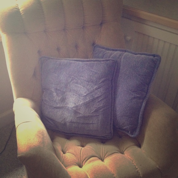 🎈REDUCED🎈Soft Grey-Purple Pillow Set