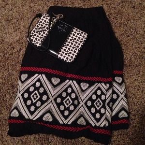 Skirt and wristlet bundle