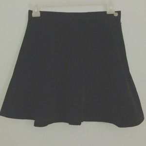 🚫TRADED🚫Black corduroy circle skirt