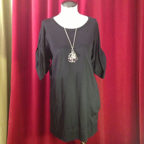 Calvin Klein Exclusive mini shirtdress.