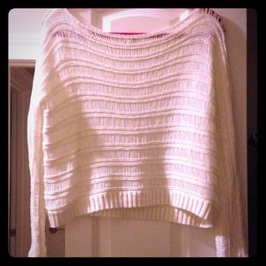 Off the shoulder slouch sweater *with modeled pic*