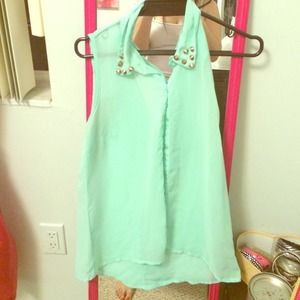 Colorful chic blouse