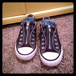 Zippered Converse All Star Black and Camo