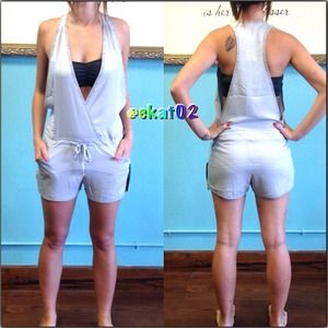 BEBE 90210 Lightweight Romper with beading-❗RARE❗