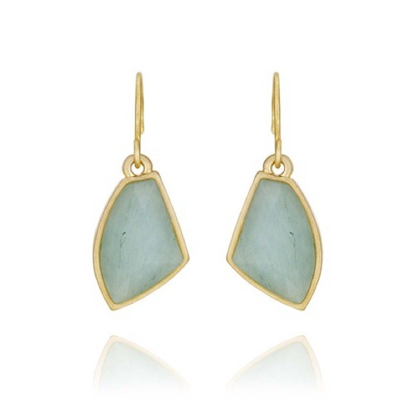 SOLD ๐HP๐ ๐ Gilded Reeds Drop Earrings ๐ - Picture 2 of 2