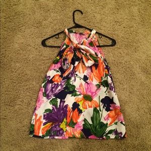 Jcrew floral top size 0