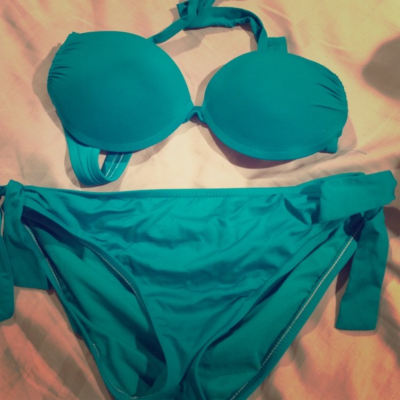Push up swim suit set