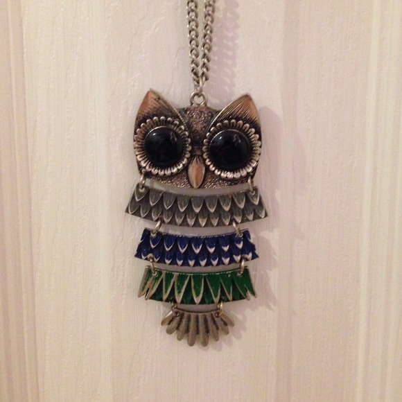 Long-chain Owl Necklace