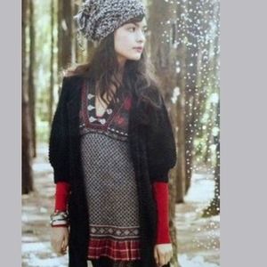 Free People Fairisle Sweater Dress