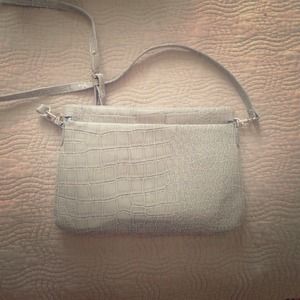 Grey handbag