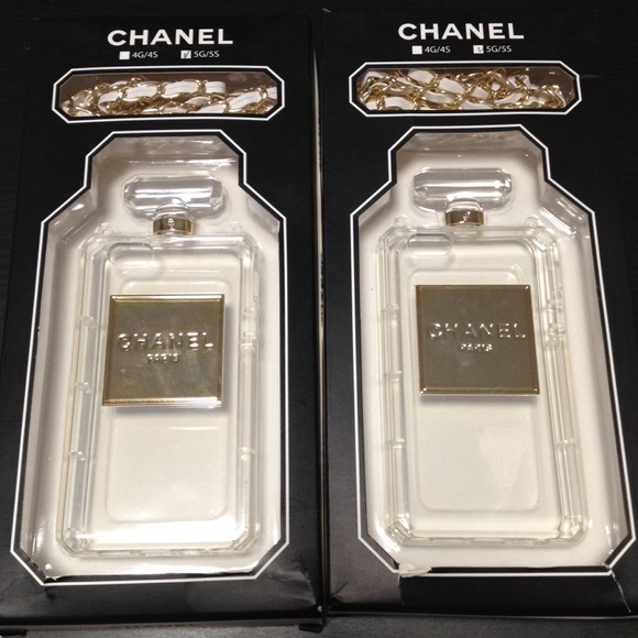 New iphone 5/5s clear perfume case