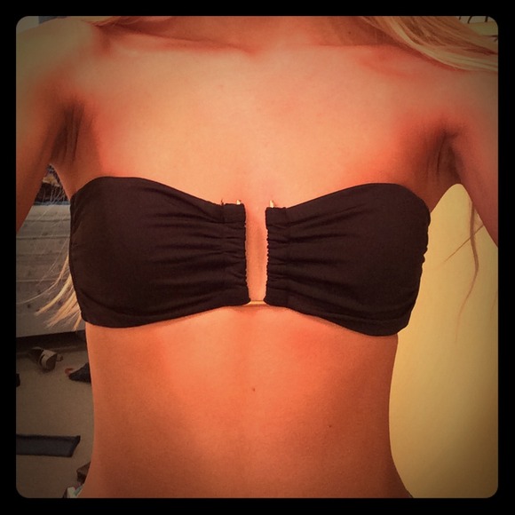 Black Bandeau Swimsuit from Target