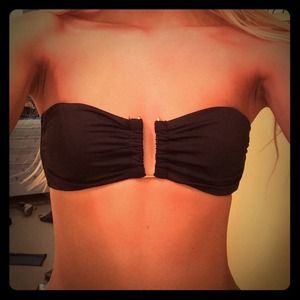 Black Bandeau Swimsuit from Target