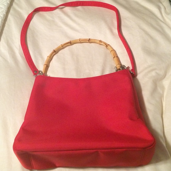 Vintage Red Lord & Taylor handbag