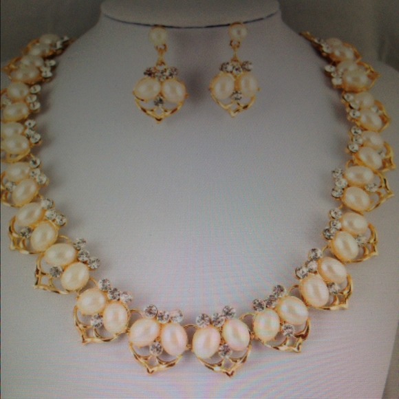 Brand new earrings and necklace set