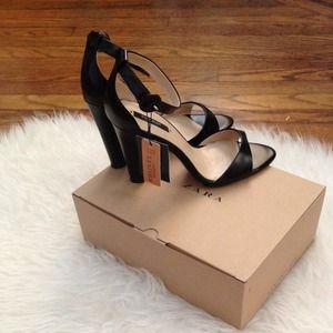 Zara ankle strap sandals