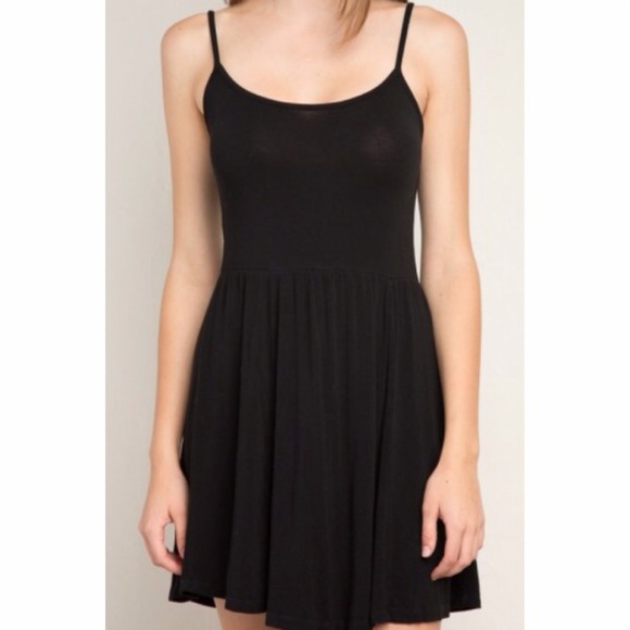 Brandy Melville Black Nora Dress