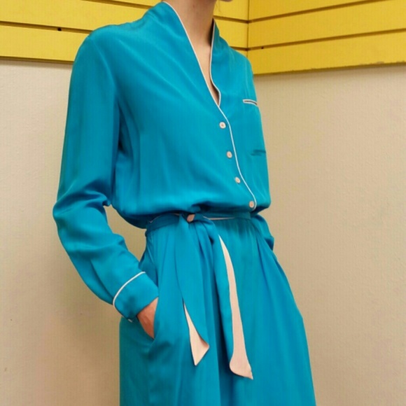 🌟SOLD🌟🌟🌟🌟🌟🌟**Vintage  FURSTENBERG 80s Dress - Picture 4 of 4