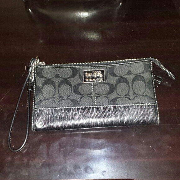 Coach Clutches & Wallets - Black coach wristlet