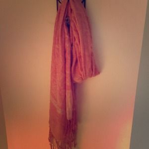 Pink scarf