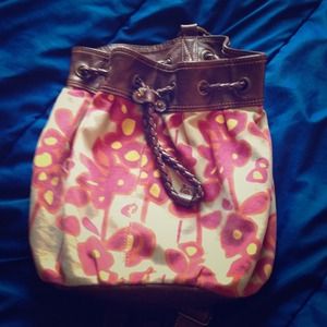 Boho patterned backpack