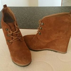 Steve Madden women's Tanngoo wedge bootie