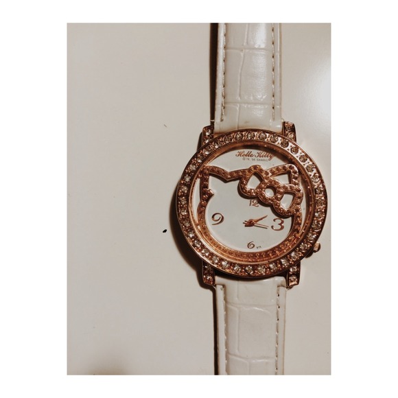 Accessories - Gold hello kitty watch