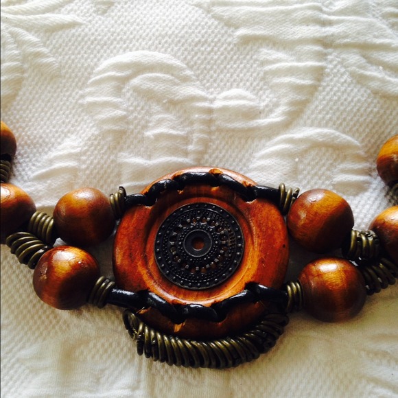Wood and chain belt - Picture 2 of 2