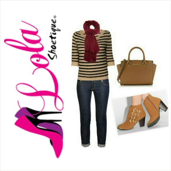 Lolashoetique City Girl Buckle Booties