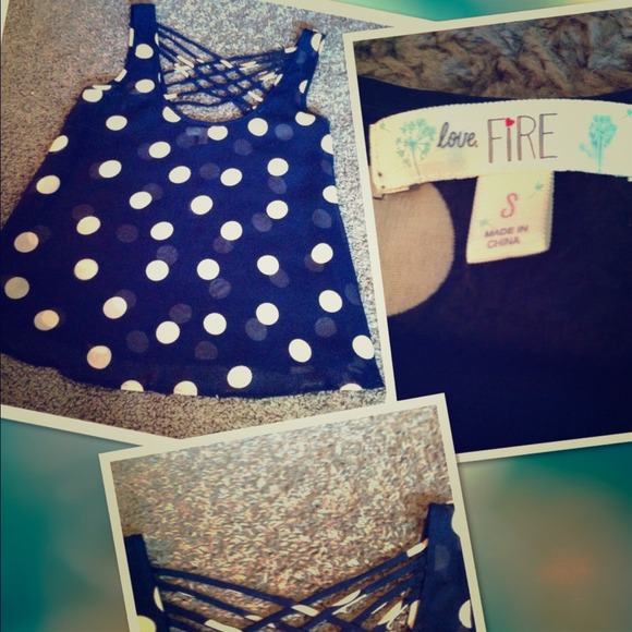 Love fire size small!  Semi sheer!  Tank top - Picture 1 of 2