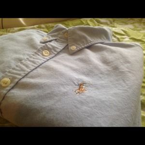Ralph Lauren Light Blue Button Down