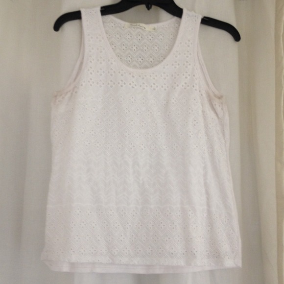 White lace top