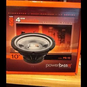 10" Powebass subwoofer