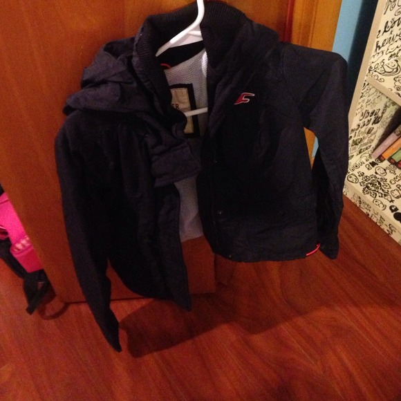 Hollister Navy Jacket