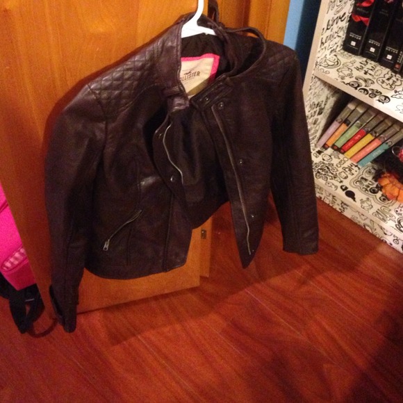 Hollister Leather Jacket