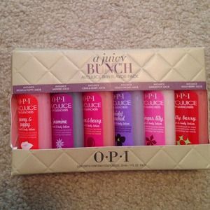 OPI lotion set