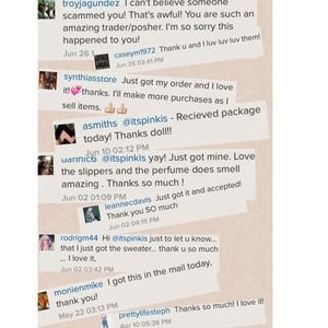 Just some of my trading feedback